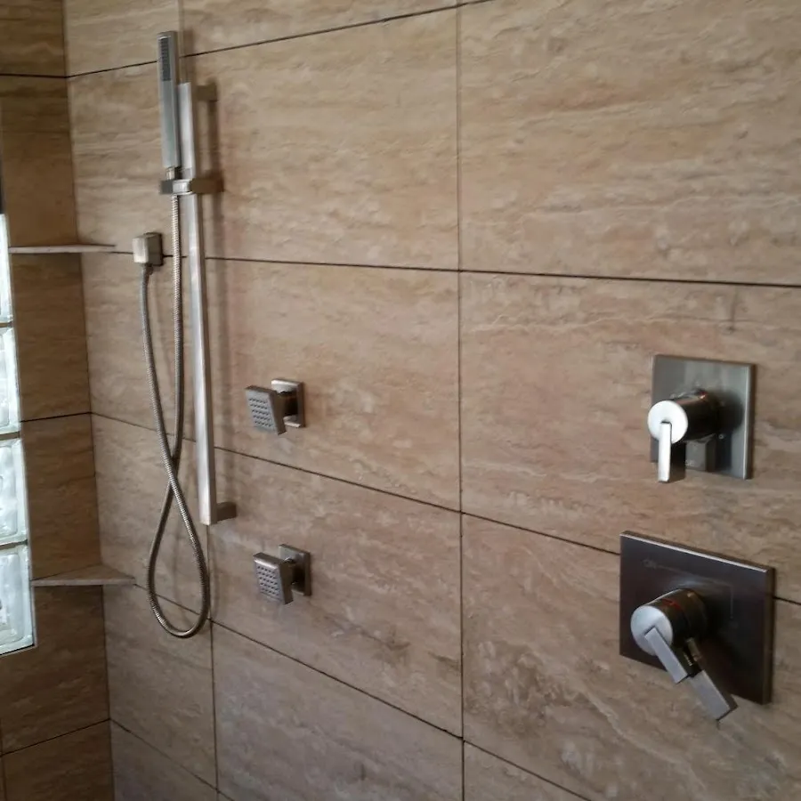 Shower fixture installation for Water Heater Replacement in Bardstown